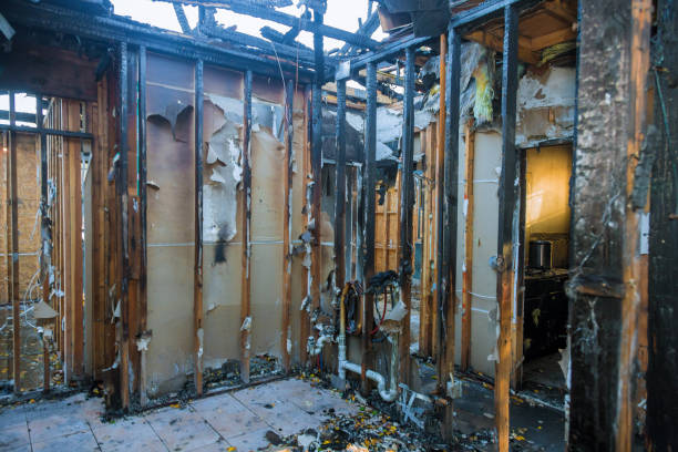 Professional Fire Damage Removal technician working in East Greenville, PA
